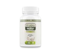 Natur Fusion Probio Natur | Probiótico y Prebiótico Intestinal | Cepas Probióticas vivas 60 mil millones UFC con Inulina, Manzanilla y Jengibre | Mejora la flora intestinal y aumenta las defensas 90u