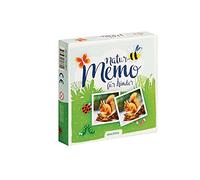 Natur Memo-Spiel für Kinder: Memo-Spiel mit 40 Spielkarten im Spielkarton