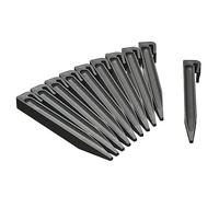 Natura 10x Anclajes de Jardín Pequeños Gris Bordes Delimitador Césped Terraza