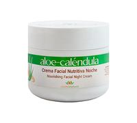 Natura Balear 30100 - Crema de noche nutritiva con aloe vera y caléndula, 100 ml
