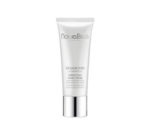 Natura Bissé Diamond Luminous Perfecting Hand Cream | Crema de Manos Hidratante y Rejuvenecedora con Niacinamida, Ácido Hialurónico, Colágeno y Prebióticos | 75 ml