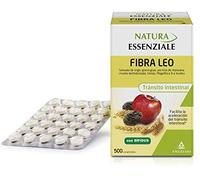 NATURA ESSENZIALE Fibra Leo - 500 comprimidos - Facilita la aceleración del tránsito intestinal - Complemento alimenticio con salvado de trigo, goma guar, pectina de manzana, ciruela deshidratada, hinojo, megaflora 9 e inulina - A partir de 8 años.