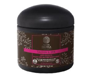 Natura Sibercia Sauna&Spa Exfoliante Corporal Caliente Anticelulítico de Algas y Sal 370 ml