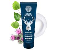 Natura Siberica Champú Men Severe Force para hombre de limpieza profunda | La limpieza limpia el cuero cabelludo sin apelmazar, para una sensación fresca del cabello