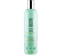NATURA SIBERICA - Champú Orgánico Anticaspa - Contra el Cuero Cabelludo Seco - Protege el cuero cabelludo sensible - Antiséptico - Certificado ICEA - 99% natural - 400 ml