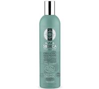 Natura Siberica Champú Orgánico Certificado para Cabello Graso y Fino 400 ml | Champú Natural Volumen y Frescor | Con Frambuesa Nórdica y Pino Siberiano | Fórmula Vegana