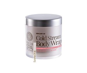 Natura Siberica Envoltura Corporal Corriente Fría, Refrescante y Drenaje Linfático - 400 ml