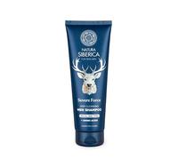 Natura Siberica Men Severe Force Deep Cleansing Men Champú para todos los tipos de cabello, 200 ml