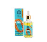 Natura Siberica Oblepikha O. Repair Glossing Oil for Hair Ends 50 ml - Aceite para el cabello sellador para puntas abiertas, brillo y cuidado, con espino amarillo y extractos naturales, suavidad y