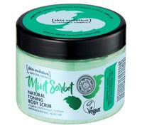 Cosmética mujer de la marca Natura Siberica: exfoliante para cuidado corporal, Skin Evolution exfoliante corporal Tonificante Mint Sorbet (300 mililitros)