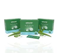 Naturae Cosmetic | Gel de Aloe Vera con 99,5% de Aloe Vera - Fórmula 100% Natural - Hidratante Facial y Corporal - Sin Conservantes - Fabricado en España - Pack de 3 estuches de 150 ml