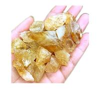 Natural 1 Libra Brasil Citrino Piedra de Cristal Áspero Crudo Piedra de Roca Original Espécimen Colección curativa Piedra Mineral para Volteretas, Wicca Reiki