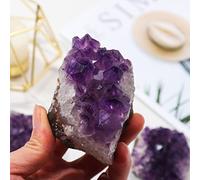 Natural Amethyst Cluster Druzy Geode Quartz Purple Crystal Raw Stone Mineral,racimo De Amatista,250-300g