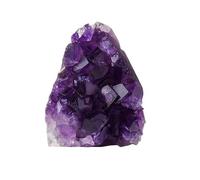 Natural Amethyst Crystal Cluster from Uruguay | Raw Amethyst Geode for Healing, Meditation, and Home Decor | Stunning Purple Crystal Cluster for Chakra Balancing and Spiritual Practices(100-150g)