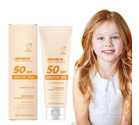 Natural And Safe Sunscreen For Children's Face And Body, Spf 50,Lightweight, Fast Absorbing, Breathable, Non-Greasy, Water And Sweat Resistant.80g (1)