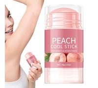 Natural Antiperspirant, Women's Cream, Odor Control Lotion, Invisible Non-Sticky Formula, Long-Lasting Peach Scent, 40g, for Underarm Freshness Daily Indoor Outdoor More