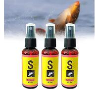 Natural Bait Scent Fish Attractants for Baits,High Concentration Fish Bait Attractant Enhancer,Fish Lure Additive Spray, Anglers Fishing Equipment Accessories (3pcs)