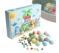Natural Bath Bombs, Bath-Bombs Ball, Natural Bubble Personal Care Products, 24-Piece Kids Fizzy Batth Ball For Shower For Youth Girls Boys Home Apartment Hotel Bathroom Birthday Party
