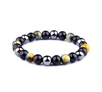 Natural Beads Bracelets Men for Magnetic Health Protection Women Jewelry Obsidian Hematite Bracelet-10_6mm
