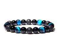 Natural Beads Bracelets Men for Magnetic Health Protection Women Jewelry Obsidian Hematite Bracelet-18_10mm