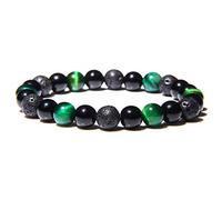 Natural Beads Bracelets Men for Magnetic Health Protection Women Jewelry Obsidian Hematite Bracelet-23_10mm
