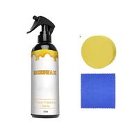 Natural Beeswax Care Spray & Restorer, Bees Wax Polish for Wood, Beeswax Spray Polish for Wood with Wipe & Sponge (1Pc)