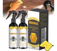 Natural Beeswax Care Spray Restorer,Beeswax Spray Furniture Polish,Leather Furniture Cleaner For Living Room, Kitchen, Furnishings and Wooden Floors