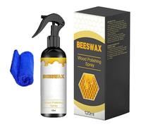 Natural Beeswax Care Spray & Restorer - Beeswax Wood Polishing Spray, for Wood, For Living Room, Kitchen, Furnishings and Wooden Floors - 120 ML (1pcs)