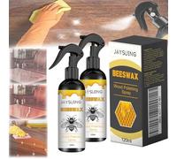 Natural Beeswax Care Spray & Restorer - Wood Polishing Spray, Natural Beeswax & Orange Oil WoodConditioner, WoodCleanerSpray for Wood/Leather/Furniture (2PCS)