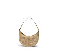 Natural Bolso de hombro Polo ID mini de rafia TALLA ÚNICA