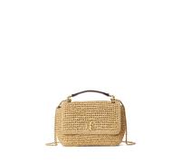 Natural Bolso Sophee mediano de paja tejida TALLA ÚNICA