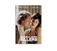 Natural Born Killers - Pósteres artísticos antisalpicaduras para sala de estar y dormitorio, pinturas colgantes adecuadas para múltiples escenarios, sin necesidad de perforar, fácil de instalar