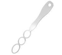 Natural Butter Stirrer, Kitchen Whisk, Stainless Steel Manual Mixer, Dishwasher-Safe Hand Stirrer for Thick Batter, Sauce, and Yogurt, Essential Tool for Cooking and Baking, 11.42x2.36 Inches