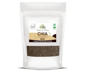 Natural Chia Seeds - Salvia Hispanica - Rich in Omega-3 Omega-6 fatty acids - Excellent for a healthy diet -Vegan and gluten-free - 250g