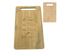 Natural Chopping Board, Double-Sided Cutting Tool, Food-Grade Board, 12.01x7.87x0.59 inches Compact Kitchen Prep Plate, Ideal for Meat, Vegetables, Bread, Fruits and Cooking Use