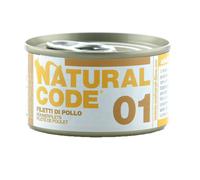 Natural Code 01 - Alimento húmedo para gato - Filete de pollo - Cantidad: 24 x 85 g