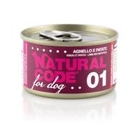 Natural Code 01 - Alimento húmedo para perro - Cordero y patata - Cantidad: 24 x 90 g