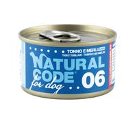 Natural Code 06 - Alimento húmedo para perro - Atún y bacalao - Cantidad: 90 g