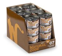 Natural Code 07 - Alimento húmedo para gato - Pollo y vaca - Cantidad: 24 x 85 g