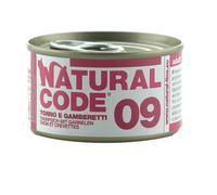 Natural Code 09 - Alimento húmedo para gato - Atún y camarón - Cantidad: 85 g