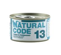 Natural Code 13 - Alimento húmedo para gato - Atún y queso - Cantidad: 24 x 85 g