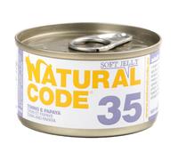 Natural Code 35 - Alimento húmedo para gato - Atún y papaya - Cantidad: 24 x 85 g
