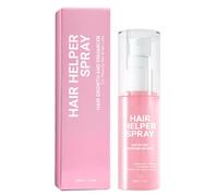 Natural Crecimiento Cabello, Fórmula Reparadora Fortalece Raíz, 50ml, Spray Ayudante Capilar, Spray Reparador Cabello Dañado, No Grasoso, Peinado Diario