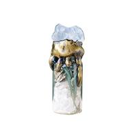 Natural Crystal Colorful Gravel Wish Bottle - Original Stone Drifting Bottle Ornaments(Whitecrystalbottle7-8cm)