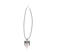 Natural Crystal Necklace Garland White-Plated Jewelry Photo Bulk Kit Lace Decoration Dragon Ornaments Basket Glitter Decor Pendants Barrettes Alloy Purple