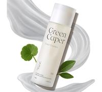 NATURAL DERMA PROJECT Green Caper Tonic con esencia hidratante y calmante para pieles sensibles y secas, jojoba, pantenol, 4,39 ml, vegano, libre de crueldad, coreano