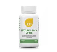 Natural DHA Vegan 60 perlas Puro Omega - DHA vegetal para dietas veganas