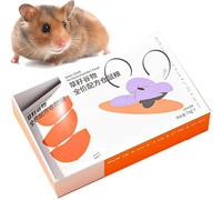 Natural Dry Flower Hamster Bedding, Nutrient-Rich Small Animal Cage Decoration, Dry Flower Bedding, Foraging Boost and Boredom Reduction for Gerbils, Hamsters, and Other Small Pets