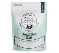 Natural Elephant Dead Sea Salt 100% Natural & Pure 1 lb, 2 lb, 5 lb, 10 lb Bag Fine Grain for psoriasis eczema Acne & Other Dermatological Needs, 5 lb, 2,25 kg by Natural Elephant