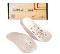 Natural Estabilizador de pie ortesis plantillas para la fascitis plantar, 13-13.5 Men's / 14-14.5 Women's, 1